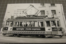 Basel Tram am Aeschenplatz