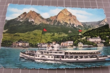 Brunnen mit Dampfschiff  