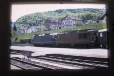 Spiez 1972, SBB und BLS Lok