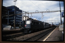Ae 6/6 in Zürich Altstetten, 1992
