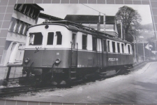 Appenzell mit Dieseltriebwagen