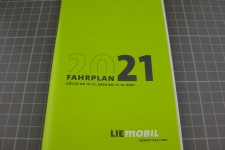 Fahrplanbroschüre Lichtenstein