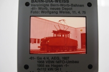VBW Vereinigte Bern Worb Bahnen