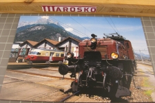 Erstfeld mit Krokodil und TEE Zug