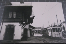 Trogen Bahnhof mit Zug
