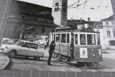 Fribourg place du Tilleul avec Tram 