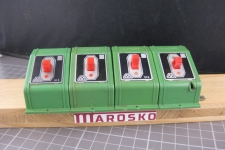 4 Fleischmann Schaltpulte aus Rückbau