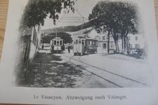 Neuchâtel Le Vauseyon mit Tram 