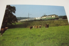 Langer Personenzug bei Chardonne