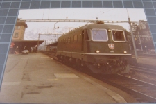 Arth-Goldau Bahnhof mit Zug 