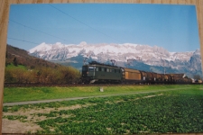 Sevelen mit SBB Zug