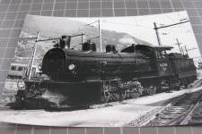 Landquart mit RhB Dampflok 1964 
