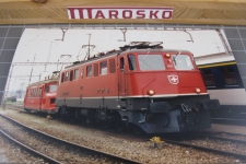 Lenzburg 1994 roter Pfeil OeBB