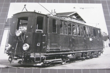 Aigle gare CFF avec Train AL 