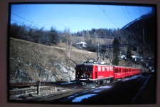 RhB Bahnhof Filisur 1994
