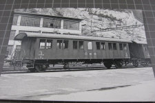 Bahnhof Klus mit Personenwagen