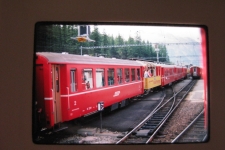 RhB Berninabahn Pontresina 1984 