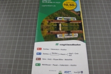 Fahrplanbroschüre Vogtland
