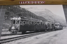 RhB Berninabahn bei Bernina Suot, 1986