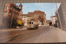Schaffhausen Obertor mit Tram