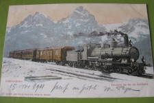 Gotthardbahn Göschenen Zug