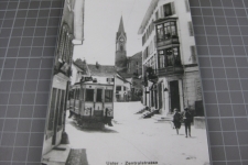 Uster Zentralstrasse mit Tram