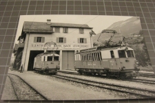 Depot der Bahn in Leuk Susten