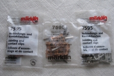 Märklin 3x 7595 Verbindungs- und Kontakt