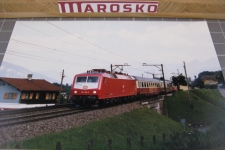 Einigen-Gwatt 1988 mit DB BR 120