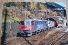 Wassen mit SBB Zug 
