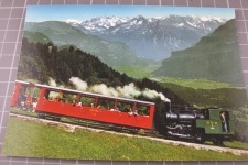 Bei Brienz mit Dampf Zug 