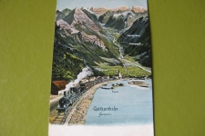 Gotthardbahn Nordseite bei Flüelen