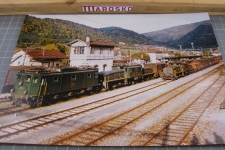 Sonceboz-Sombeval mit Ae 3/5 und Krokodil, ca 1975