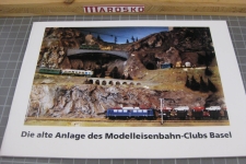 Die alte Anlage des Modelleisenbahn-Clubs Basel