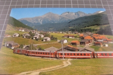 Sedrun mit Zug 