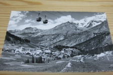 Saas Fee mit Luftseilbahn
