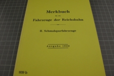 Merkbuch Reichsbahn Schmalspurfahrzeuge