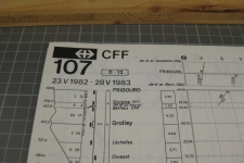 SBB grafischer Fahrplan 107