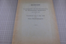 Bericht neues Bundesbahngesetz