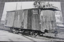 Bahnhof Appenzell mit Güterwagen