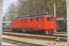 Bahnhof Giswil mit Brünig Lok