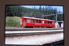 RhB Personenwagen in Pontresina 198