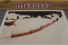 Arosa mit Zug 1973