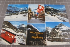 Engelberg mit Standseilbahn Terasse