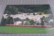Poschiavo Spaniolenviertel mit Zug 2005