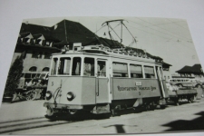 Thun Bahnhof mit Tram nach Steffisbur