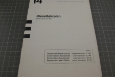 SBB Dienstfahrplan 14 I