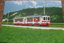 St. Triphon Gare Villy mit Zug