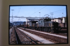 Winterthur mit SBB Krokodilen, ca 1978
