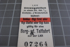 Kartonbillett Schweiz